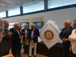 Inaugurazione del Cippo del Rotary all’aeroporto di Punta Raisi